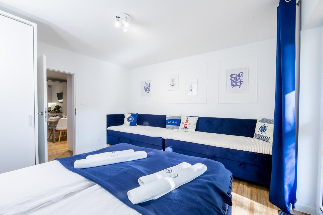 Apartament 9B Blue Marine Poddabie Basen Odkryty Brodziki Plac Zabaw Εξωτερικό φωτογραφία